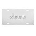 thumbnail image 2 of Pilot / Bully LP-130 Stainless Steel 3-D License Plate (ABS Plastic Decal, Officially Licensed Jeep), 2 of 5