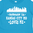 thumbnail image 4 of Inktastic Kansas City Missouri Loves Me Skyline Boys or Girls Toddler T-Shirt, 4 of 5