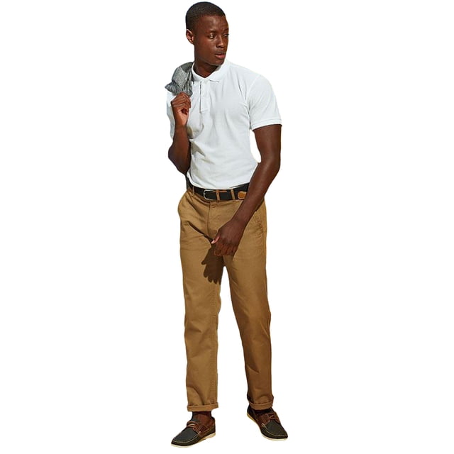Asquith & Fox - Pantalones chinos casuales Modelo Classic para hombre caballero (Verde kelly)
