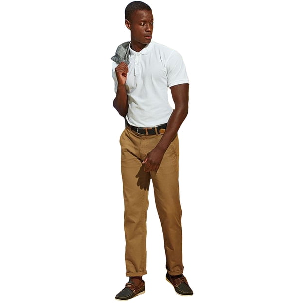 Asquith & Fox - Pantalones chinos casuales Modelo Classic para hombre caballero (Verde kelly)