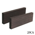 thumbnail image 4 of 2/4 Uds. Materia prima en blanco de madera negra para mangos de cuchillos hechos a mano DIY, 4 of 8
