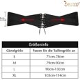 thumbnail image 5 of Cinturón corsé Foohvr para mujer elástico longitud ajustable, 5 of 5