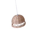 thumbnail image 3 of Rattan Lamp Shade Chandelier Lampshade Round Handmade Mini Boho Ceiling Pendant, 3 of 9