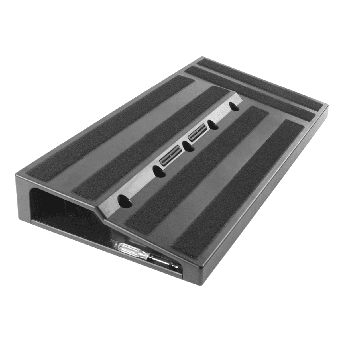 Guitar Effects Pedal Board Sturdy Guitar Pedalboard Case Guitar Pedals Accessories Effector Track Board,1 * Guitar Effects Pedal Board,Black