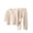 Beige, variant on Splozh Boys Cotton Pajamas Toddler Pajamas Boys Girls Baby Pjs Sets Kids 2pcs Long-Sleeve Snug fit Sleepwear,Beige,3-4 Years