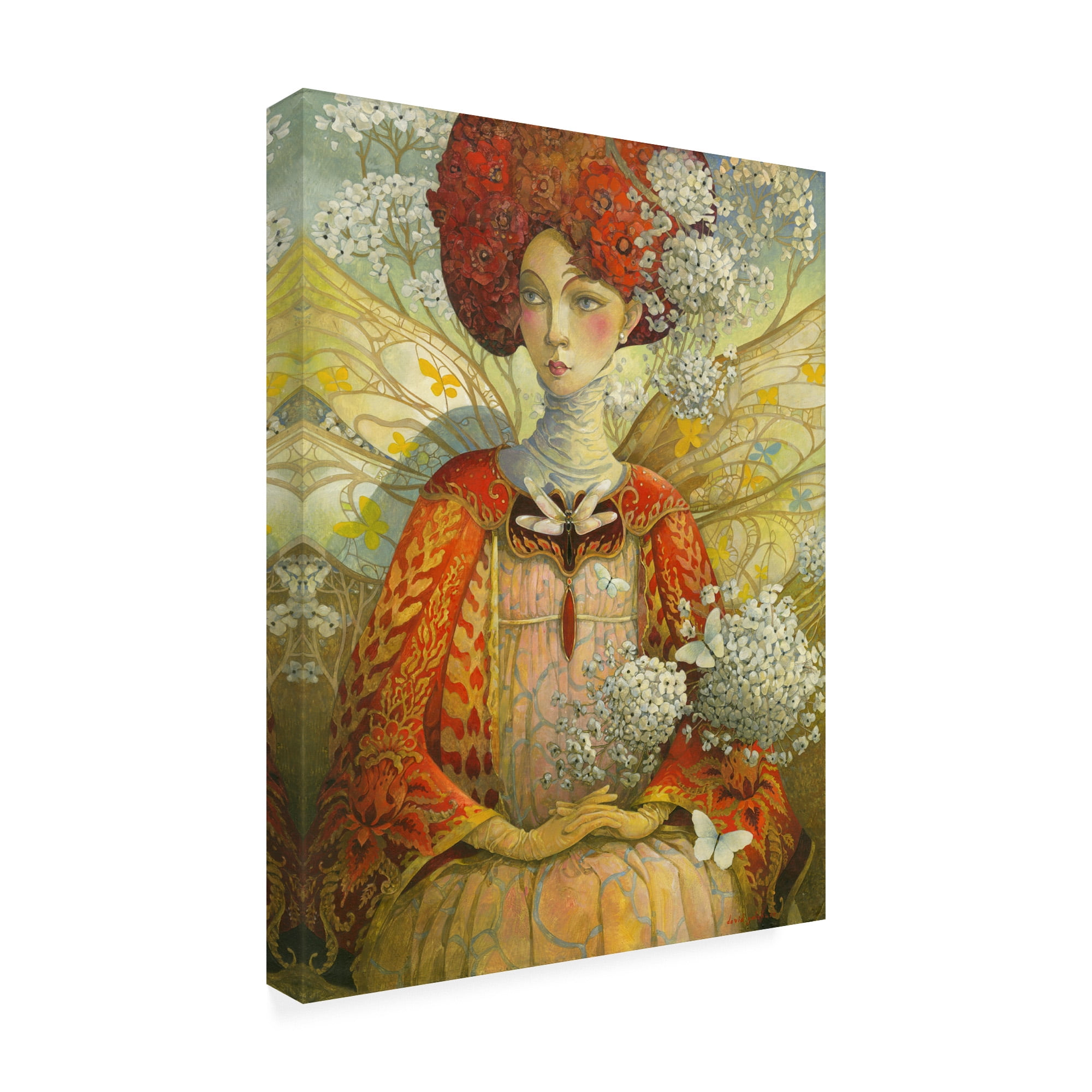 Trademark Fine Art 'The Distracted Fairy' Canvas Art by David Galchutt