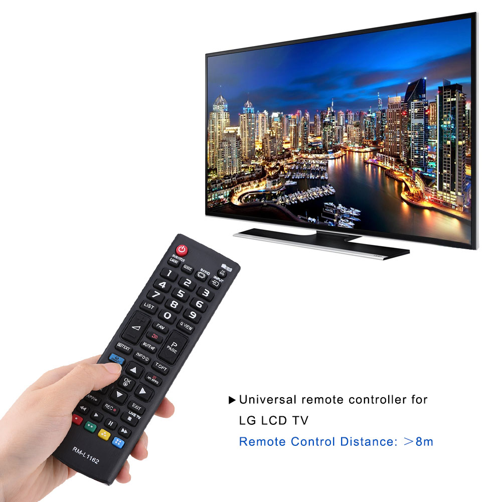 fosa Contrôleur de télévision télécommande de Smart TV Distance de Transmission Plus de 10 mètres pour LG AKB73756565