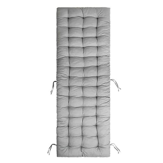 Billuyoard Cojines para chaise lounge, silla larga de poliéster, diseño de moda, colchón para Patio, almohadilla reclinable transpirable para Decoración del hogar No. 4