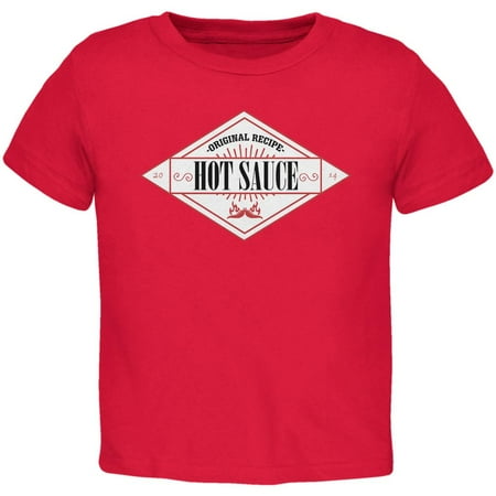 Halloween Hot Sauce Costume Red Toddler T-Shirt - 3T