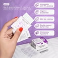 thumbnail image 4 of Gellen Gel Polish Remover, 200Pcs Remover Wipes Acetone Gel Nail Polish Remover Bulk Set with Nail File and Cuticle Pusher Individually Wrapped Soak Off Nails Remover Pads for Salon Home, 4 of 9