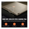 thumbnail image 3 of Commercial Griddle 16.9", Flat Top Gas Grill, Heavy Duty LPG Countertop Grill, Non-Stick 1-Burner, 13000 BTU, Portable Restaurant Range, 3 of 7