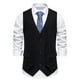 thumbnail image 1 of pstuiky Camisetas sin mangas para hombre, Blusa sin mangas con botones y bolsillos estilo retro para hombre Tops elegantes para mujer s, 1 of 9