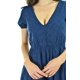 thumbnail image 4 of Vestido bordado Roman Fashion /Juvenil, 40201 (Azul marino) azul marino M, 4 of 6