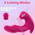 thumbnail image 5 of 3 in 1 Dildo Vibrators for Women,KERERO Sex Toys for G Spot Pleasure with 10 Powerful Vibrating & 5 Licking Modes,Waterproof Dual Motor Vibrator for Women Adult Sex Toy, 5 of 6
