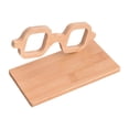 thumbnail image 3 of Madera anteojos de lentes de lentejuelas Organizador de gafas cuadradas/redondas/ovales decoración del modelo de gafas decorativas para escritorio de Cuadrado, 3 of 10