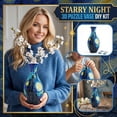 thumbnail image 4 of Starry Night 3D Vase Puzzle Craft Kit, Creative DIY Jigsaw Model for Adults, Home Decor Crafts & Unique Gift for Men Women, 1 Pack, 4 of 4