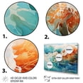 thumbnail image 3 of Designart "Seaside Reflections Beach Photo XI" Nautical & Beach Floater Framed Wall Art Print, 3 of 7
