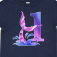 thumbnail image 4 of Inktastic 1st Birthday Mermaid Tail Boys or Girls Baby T-Shirt, 4 of 5