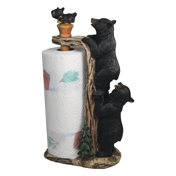 Rivers Edge Bear Paper Towel Holder