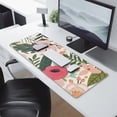 thumbnail image 2 of Cartoon Flowers and Fruit&nbsp;mousepad Gamingwaterproofwashable&nbsp;for Office Home Work GamingmousematRubber Base Mousepad with Stitched Edges 31.5x11.8inches, 2 of 7