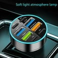 thumbnail image 4 of 4 USB Ports Super Fast Car Charger Adapter For Android Phone Cell, 4 of 7