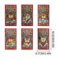 thumbnail image 3 of hengsof 6 Pcs 2025 Nouvel An Chinois Enveloppes Rouges Année du Serpent Enveloppes Rouges Paquet d'Argent Chanceux pour Festival de Printemps, 3 of 9
