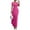 Hot Pink, variant on CIENVNSTG Women's Strapless Backless Long Prom Formal Cocktail Dress A Line Maxi Dress Purple L