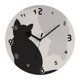 thumbnail image 5 of Reloj de pared moderno con forma de gato, fabricado en acrílico, con elegante mecanismo silencioso para comedor. 25 cm, 5 of 9