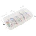 thumbnail image 4 of 3uds. Caja de pesca de Metal con cuchara/lote de señuelos de agua dulce y salada, cebo giratorio con 10 Uds., 4 of 8