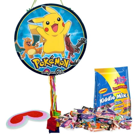  Pokemon  Pull String Pinata Kit Party  Supplies  Walmart  com