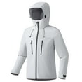 thumbnail image 2 of Frostluinai Women's Waterproof Rain Jacket Windproof Hooded Outdoor Coat for Hiking Travel Commuting with Pokcet, 2 of 8