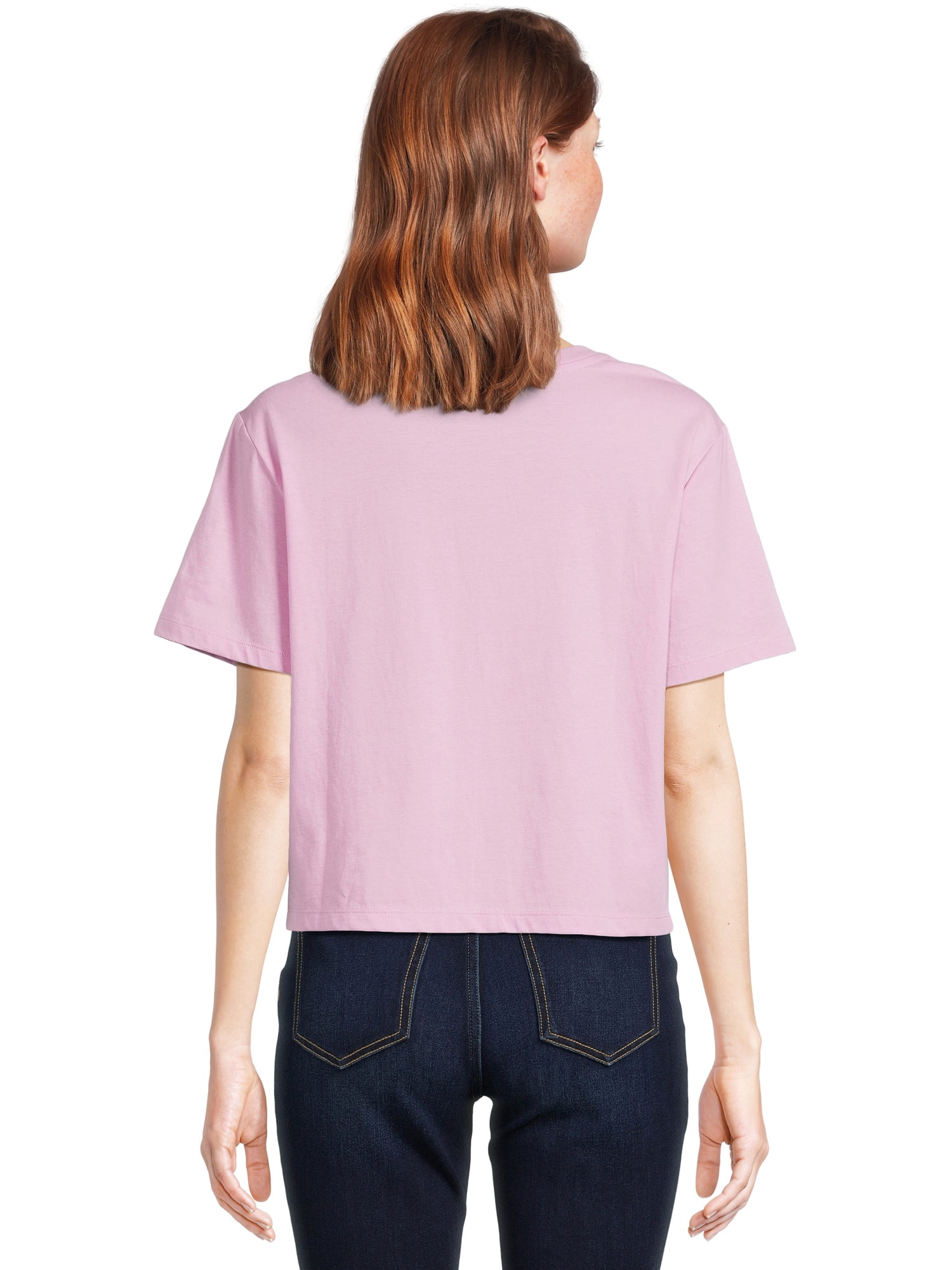 Self Esteem Juniors Crewneck Boyfriend Graphic Tee, Sizes S-XL