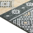 thumbnail image 6 of Yuma Indoor/Outdoor Grey Southwest 2’3" x 7’6" Non-Skid Runner Rug, 6 of 8