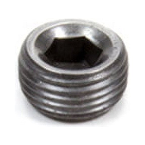 Pioneer Fitting - Plug - 3/8 in NPT - Allen Head - Steel - Natural - Set of 100