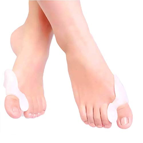 Closeup Care's Premium Bunion Guards, Toe Spreaders, Spacers, Straighten Overlapping Toes, Hammer Toe, Bunions, Realign for Crooked Toes, Hallux Valgus Relief, Calluses, Corrector pad (2 pcs)