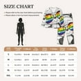 thumbnail image 5 of Uemuo Panda with Sun glasses Pattern Womens Pajama Sets,PJ Set for Women,Pajamas for Women Logo,Long Sleeve Pajama Set for Women,Soft Long Sleeve Top With Pants-Medium, 5 of 9