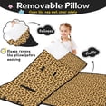 thumbnail image 3 of Yellow and Brown Of Cheetah Print Toddler Nap Mats for Kids Preschool,Sleeping Mat Bag or Kids,Toddler Sleeping Bag,Toddler Nap Mat or Daycare, 3 of 6