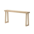 thumbnail image 3 of Plank+Beam Solid Wood 66" Console Table, Classic Entryway Table, Narrow Foyer Table, 3 of 8