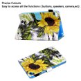 thumbnail image 2 of Allytech Case for Apple iPad mini 5/ mini 4/ mini 3/ mini 2/ mini, PU Leather Folio Flip Stand Smart Cover Auto Sleep Wake Protection TPU Back Cover Case for Apple iPad Mini, Sunflower, 2 of 4