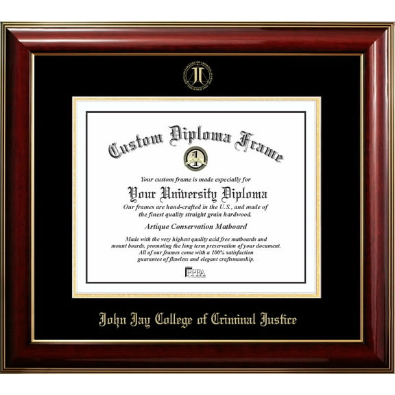 John Jay College of Criminal Justice Classic Diploma Frame