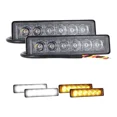 thumbnail image 2 of Par Faros Barra 6 Led Lupa Auxiliar 4x4 Auto Moto Estrobo F1, 2 of 8