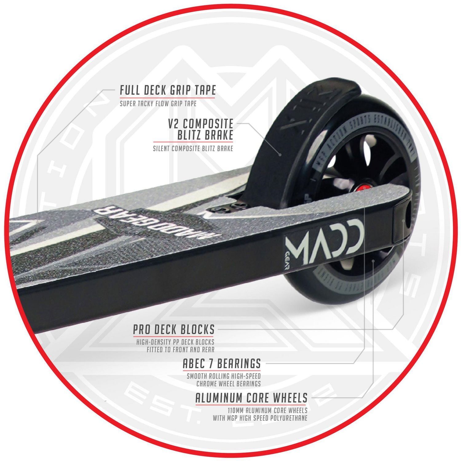 Madd Gear Kick Flow Pro Scooter, Madd Gear Kick Flow Scooter