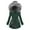 Green, variant on Women's Sweater Coat Women's Waterproof Long Winter Coat Thickened Down Alternative Jacket Warm Puffer Jacket(S)