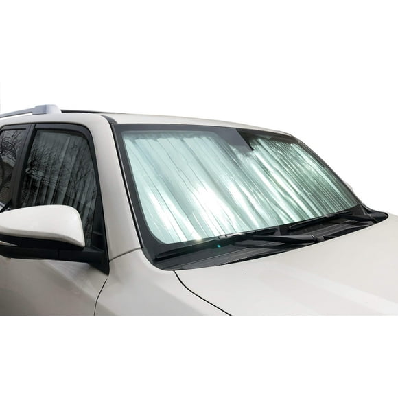 HeatShield , le Pare-Soleil Original, Adapté sur Mesure pour Alfa Romeo Giulia Berline 2016, 2017, 2018, 2019, 2020, 2021, 2022, Série Argent 2023