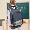 thumbnail image 7 of FORMRS Unisex School Backpack 17" Student Travel Bag with Laptop Compartment, Blue Earth, 7 of 7