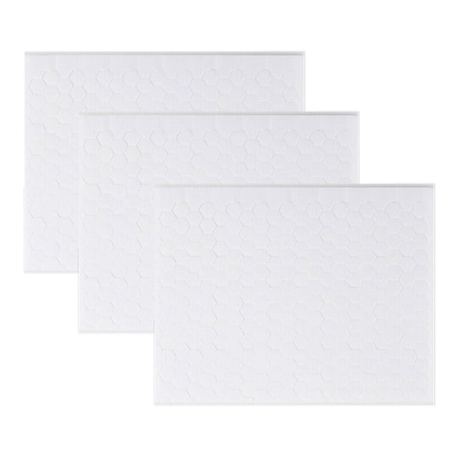 Billuyoard Paquete de 3 hojas de cinta de doble cara, almohadilla autoadhesiva, artesanía escolar, tarjeta de felicitación, invitación, Type3 NO3