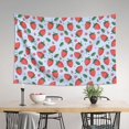 thumbnail image 4 of Xecao Strawberries Print Tapestry, Wall Hanging Room Funny Decor, Backdrop Room Decor for Bedroom Living Room dormitory, 4 of 8