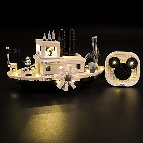 Mickey Mouse Sealed Vintage Collector's Model LEGO 21317 Steamboat Willie 