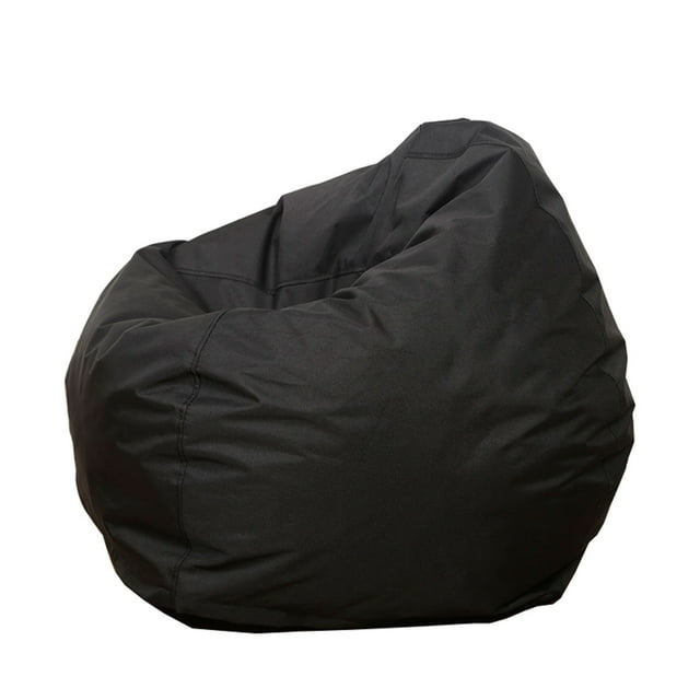 Faithtur Kids Adults Solid Color Bean Bag Lazy Lounge Chairs Couch Sofa Cover
