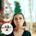 thumbnail image 3 of 5 adorables diademas navideñas para el pelo, accesorios únicos para fiestas navideñas, 3 of 7
